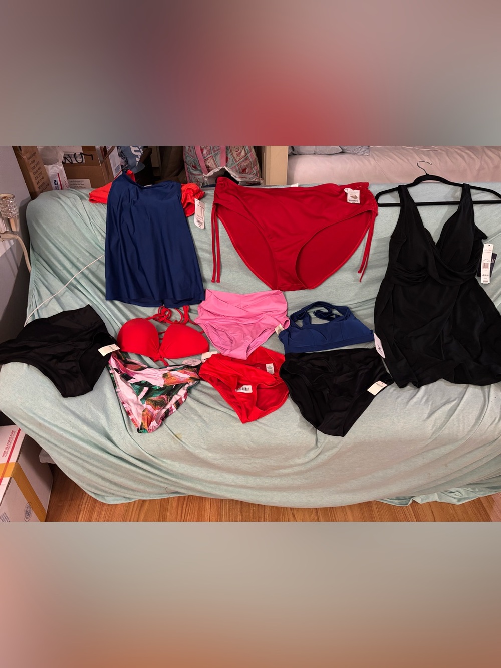 BNWT bathing suit bundle 10 pieces, variety of sizes and brands